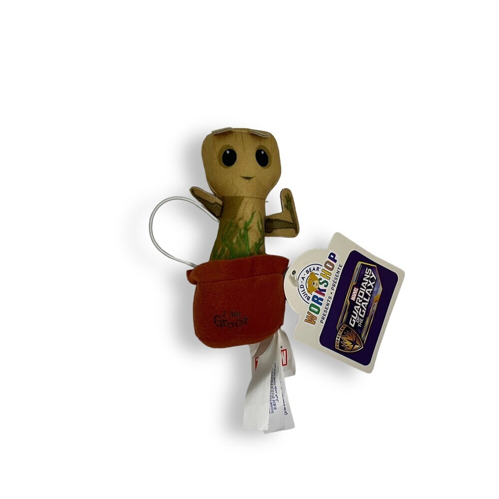 Baby Groot Mini Build A Bear Wrist Stuffed Animal 5" Marvel Guardians Galaxy